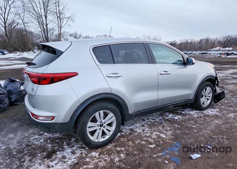 2019 Kia Sportage Lx from USA, damaged, VIN KNDPMCAC5K7503367